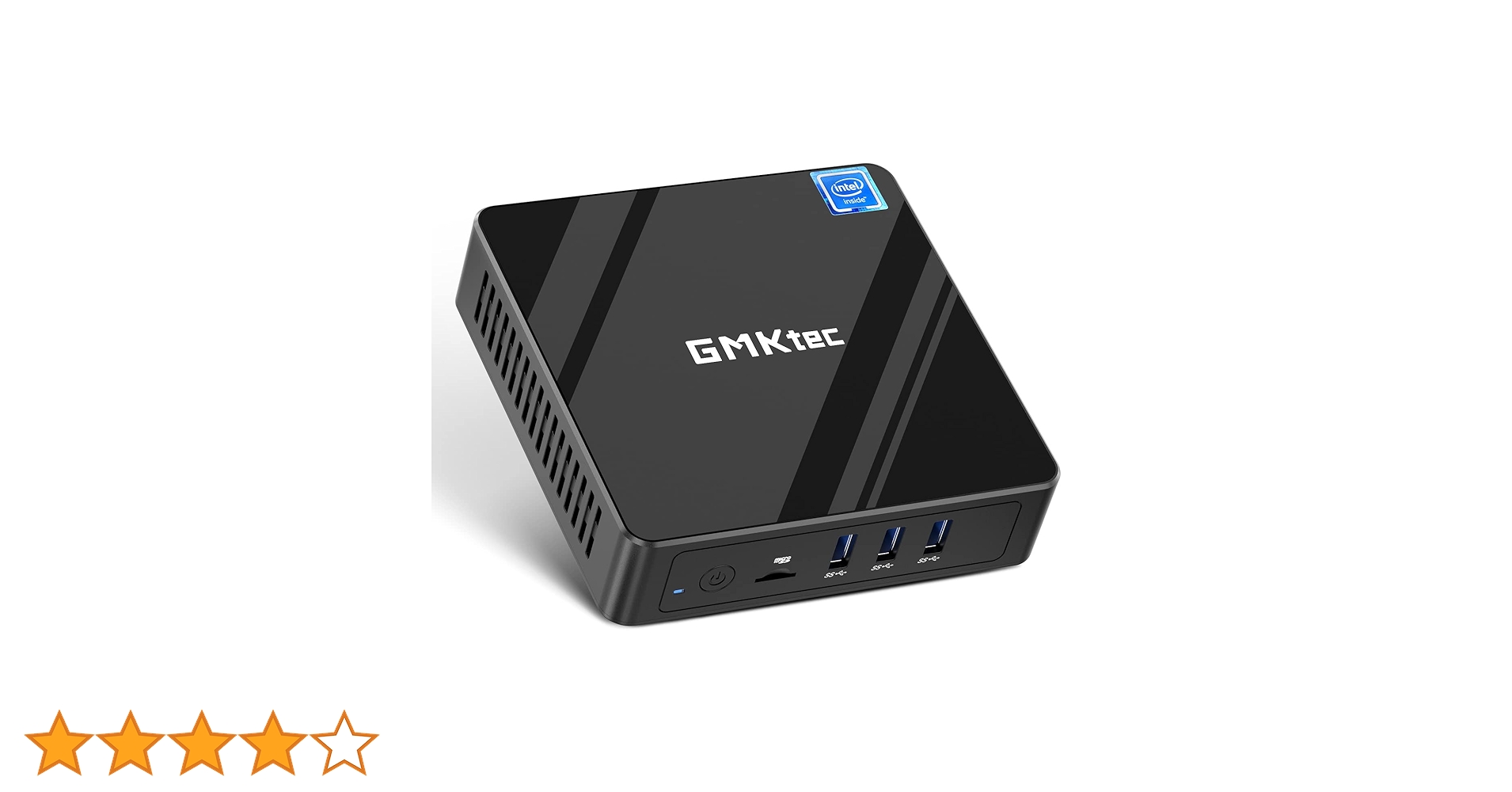 【ミニPC】GMKtec NucBox3 無音 ファンレス NucBox 3 Mini PC--Windows 11 Home OS + 4K 60Hz DP Port